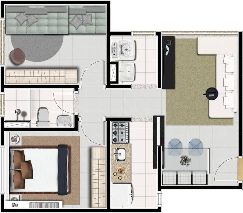 Apartamento Ubatuba - Ar Condicionado, Estacionamento, Elevador, Portaria 24H - Wifi Gratis! - Jardim Das Palmeiras Екстер'єр фото